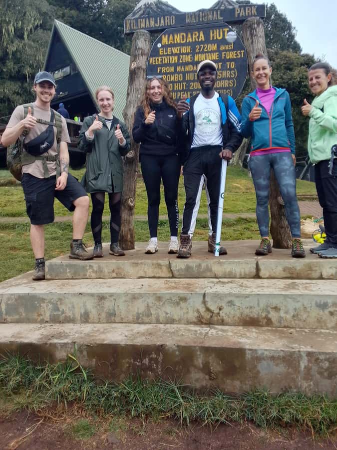 #1. Best Kilimanjaro Day hike Tour-Machame Route-ISMANI - The five-hour climb toward Machame Hut