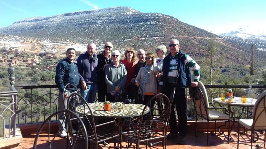 2-Day Atlas Mountains Morocco Trek with Village Stay - Day two: Sidi Chamharouch and Tizi Izgaren