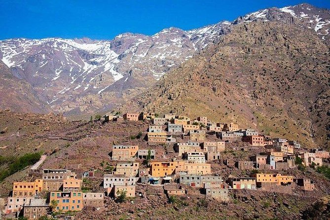 2 day mount toubkal trek ( private trek ) - Walking out of Imlil toward the refuge
