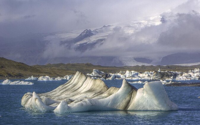 2-Day South Coast Waterfalls, Jokulsarlon Glacier Lagoon and Hike from Reykjavik - Reynisfjara’s black sand and powerful surf