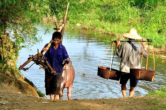 2 Days Pu Luong Offbeat Trekking Best for Mountain Lovers - Day two: water wheels, bamboo rafting, and rice fields