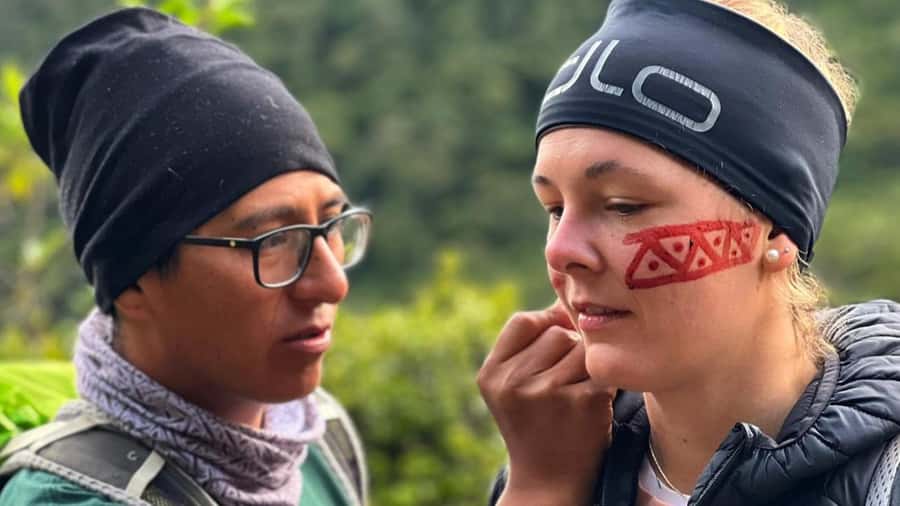 4 days/3 nights: Inka Jungle Trek to Machu Picchu - Day 2: Inca trails, river crossings, and Cocalmayo