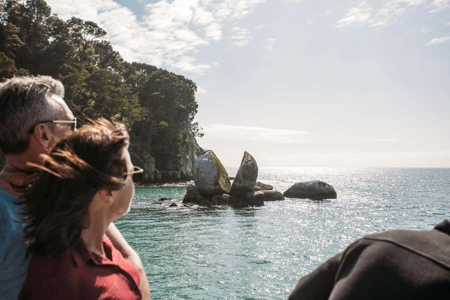 Abel Tasman National Park: Cruise, Kayak, & Hike Tour - The return cruise and Nelson drop-off