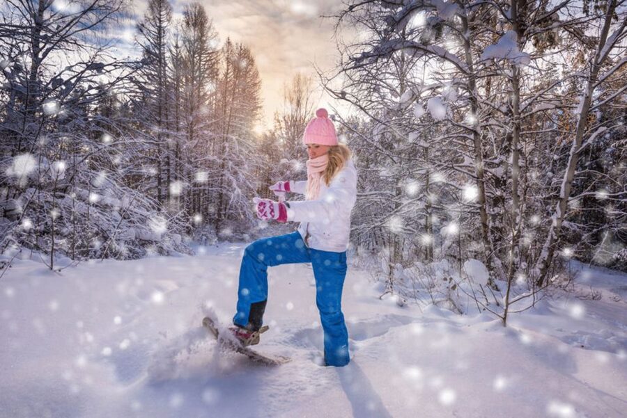 Abisko: Wilderness Snowshoe Hike - Getting comfortable in snowshoes