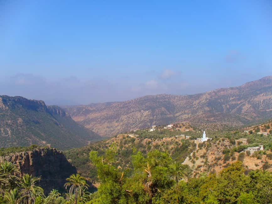 Agadir Paradise Valley Trip Hiking & Swimming - The river canyon and swimming stop
