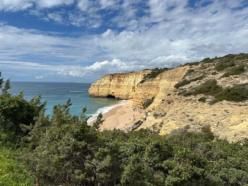 Algarve: 7 Seven Hanging Valley Hike Tour- Photos & Transfer - Carvalho Beach and the cliff route