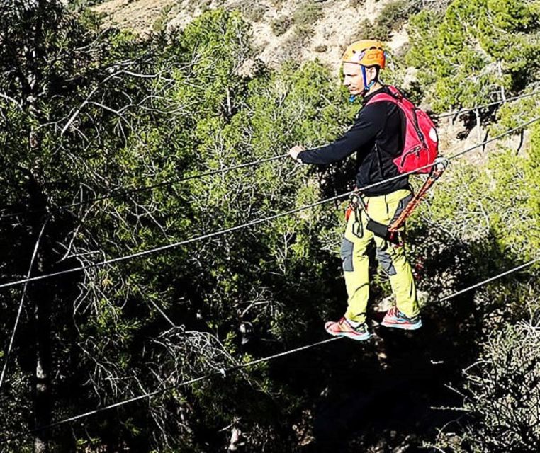 Alicante: Via Ferrata Hike in Redovan - The real difficulty: exposure, not just fitness