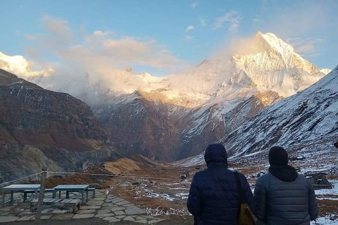 Annapurna base camp trek 5 Days - Day 2: Jeep roads and the trail to Chhomrong Cottage