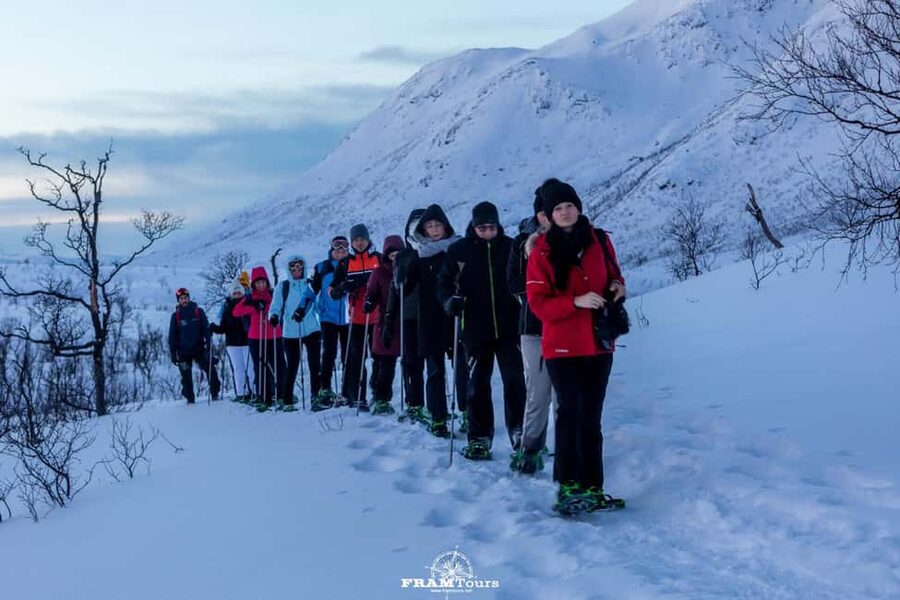 Arctic hike on Kvaløya Island with drinks and snacks - From Tromsø to Kvaløya in 30 minutes