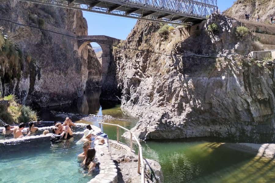 Arequipa: 2-day Colca Canyon Trekking, Ending in Puno - Sangalle Oasis and the adobe bungalow