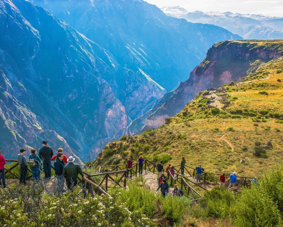 Arequipa: 2-day Colca Canyon Trekking, Ending in Puno - The 4:30 a.m. climb to Cabanaconde