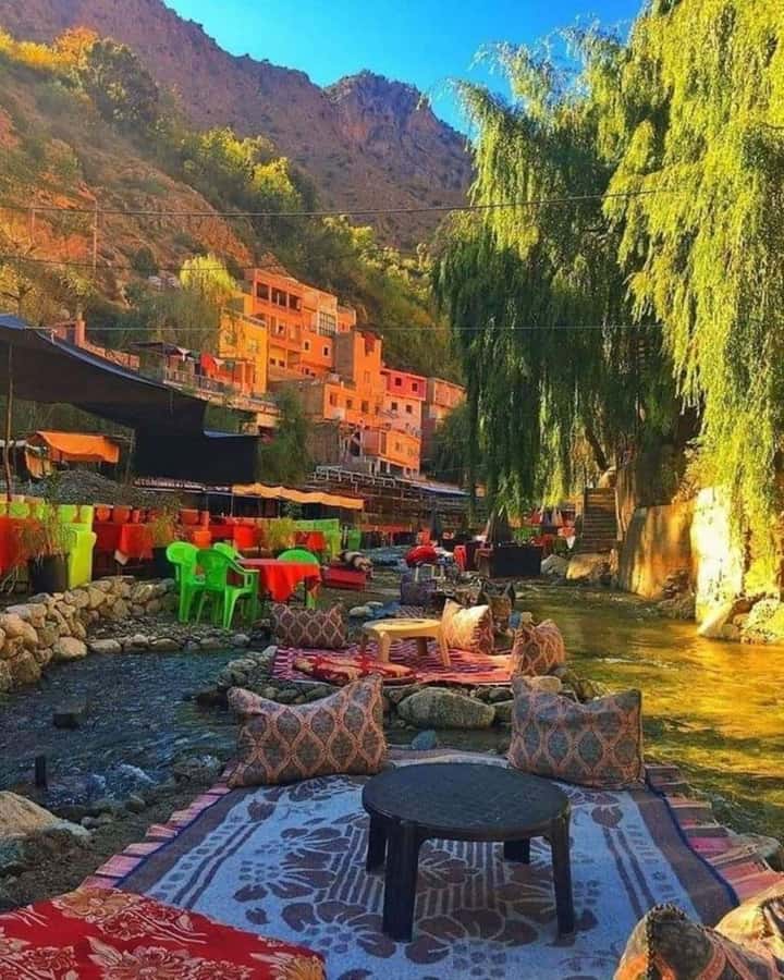 Atlas Mountains:Full-Day Trek to Berber Villages & Waterfall - The waterfall and mountain views
