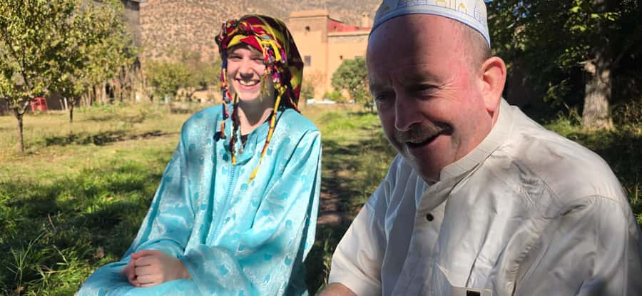 Atlas mountains hike with waterfalls & 3 valleys day trip - Ait Souka and lunch with a view