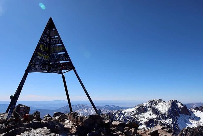 Atlas Valleys & Mount Toubkal Private 3 Days Trek From Marrakech - Sidi Chamharouch and the route to the Toubkal Refuge