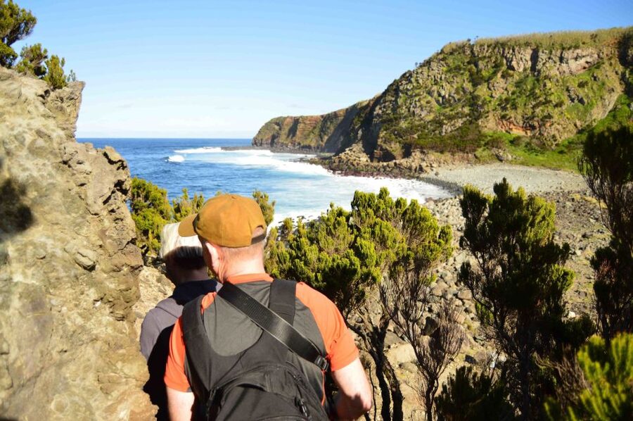 Baías de Agualva hiking - Terceira island - Walking through Terceira’s volcanic north coast