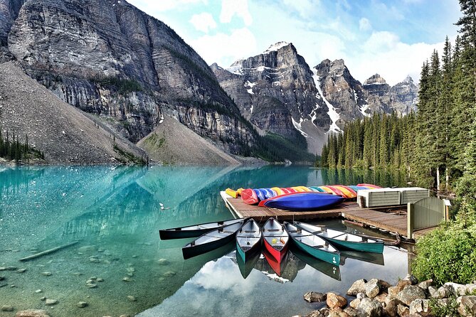 Banff/Canmore Moraine Lake & Lake Louise– Hike, Canoe or Sightsee - The guide adds value between the lakes