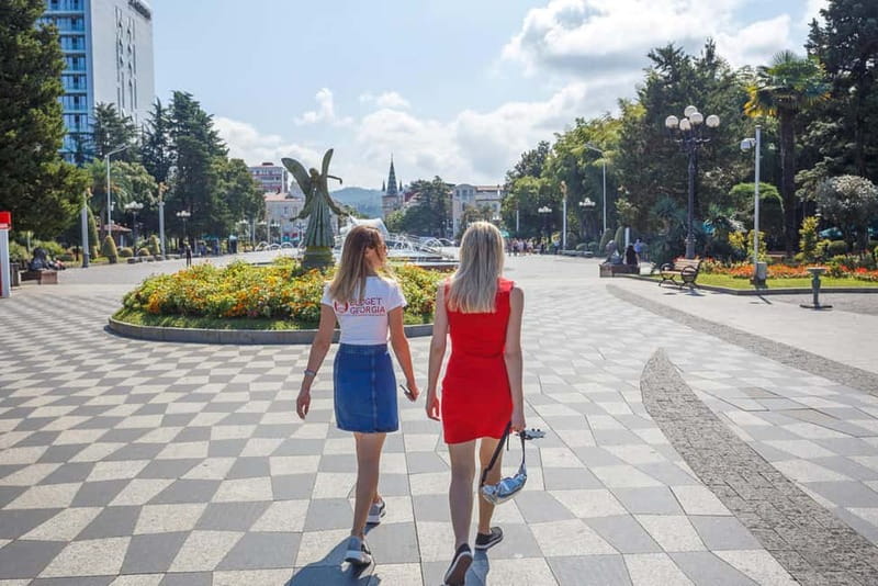Batumi & Mtirala N.P. hike group tour from Kutaisi - Batumi’s old district in 90 minutes