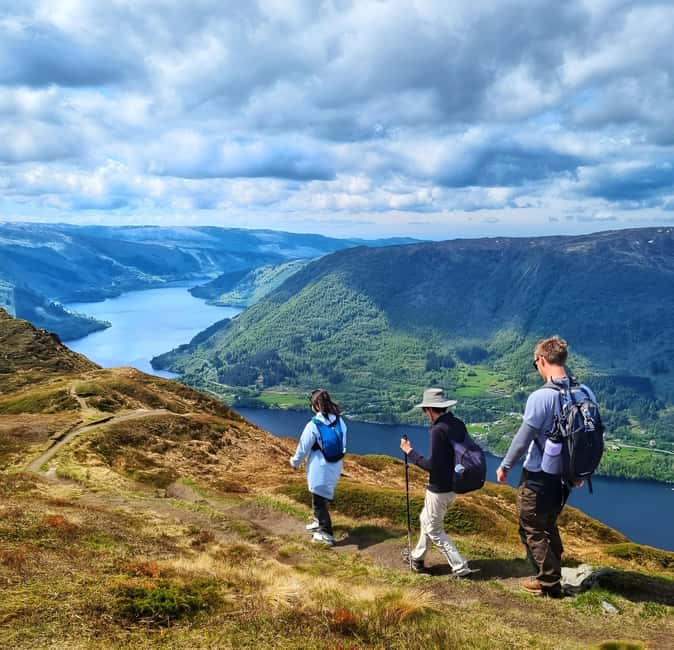 Bergen: Fjord Hiking - Leaving central Bergen for the fjords