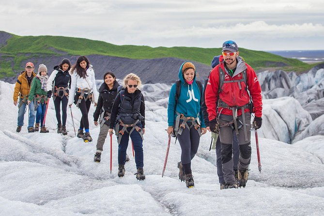 Blue Ice Discovery – Guided Glacier Hike from Skaftafell - Reaching Falljökull from the Skaftafell base camp