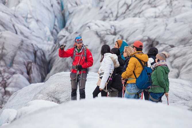 Blue Ice Discovery – Guided Glacier Hike from Skaftafell - The first walk: loose rock before the ice