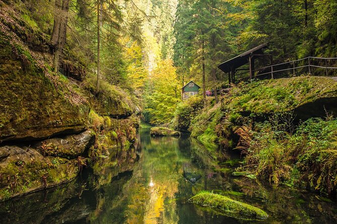 Bohemian and Saxon Switzerland All inclusive trip - Hiking Tour - Crossing into Bohemian Switzerland