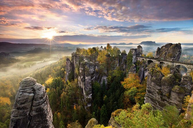 Bohemian and Saxon Switzerland All inclusive trip - Hiking Tour - Bastei Bridge and Neurathen Castle