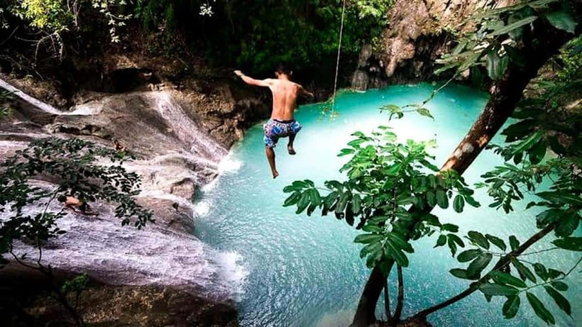 Bohol: Hidden Waterfall Hopping and Jungle Trek Adventure - First falls: a gentle start with changing conditions