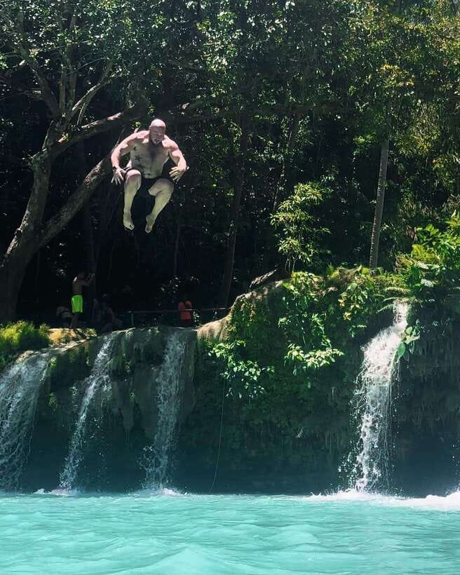 Bohol: Hidden Waterfall Hopping and Jungle Trek Adventure - The seasonal river trek and teal pool