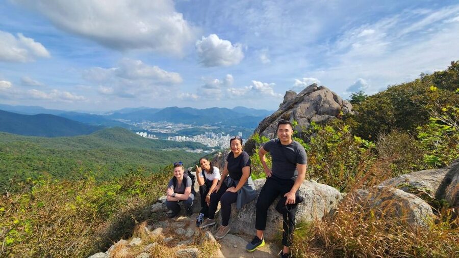 Busan: Hiking and Tasting Rice Wine in the Hidden Village - Views Over Busan and the Geumjeongsan Fortifications
