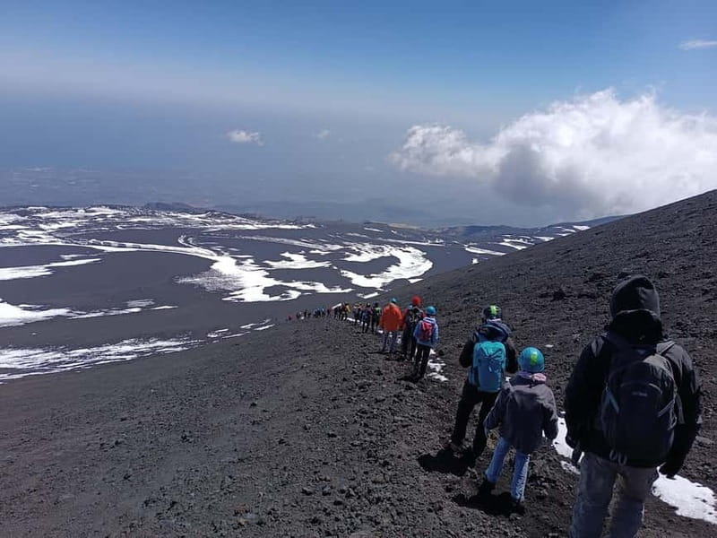 Catania, Etna trekking with guide and cable car at 3000 meters + transfer available - The 30-minute break above the clouds