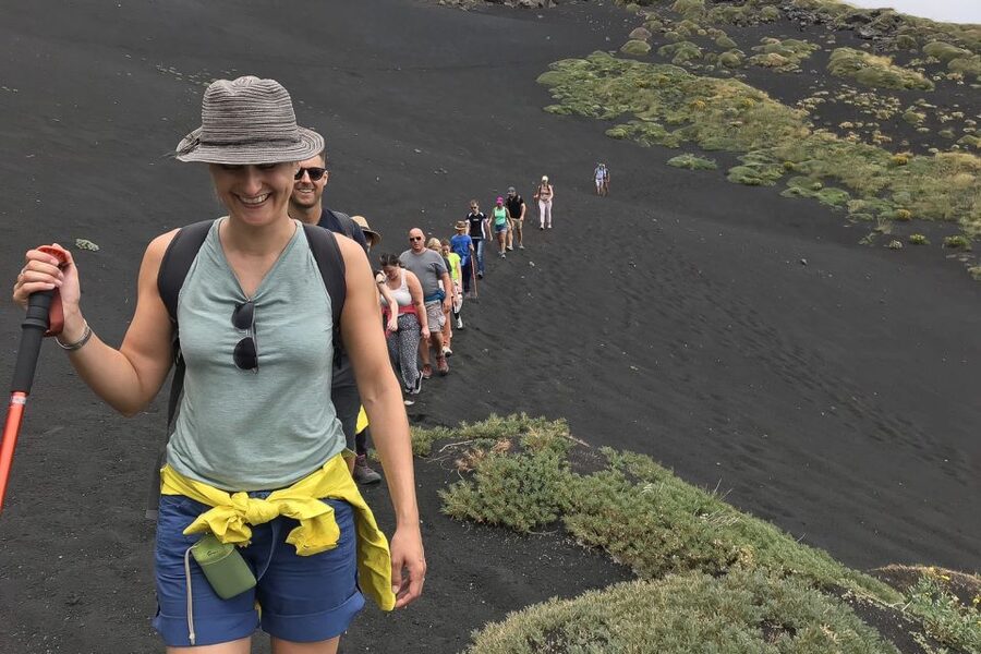 Catania: Mount Etna Adventurous Hiking Tour with Equipment - How difficult is the hike?