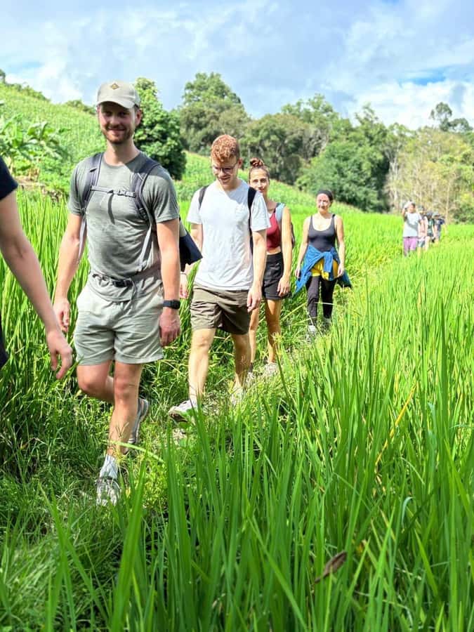 Chiang Mai: 2-Days Jungle Trek, Waterfalls and Karen Village - The second waterfall and return to Chiang Mai