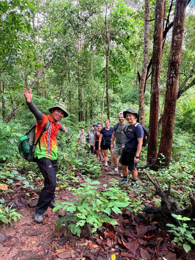 Chiang Mai: 2-Days Jungle Trek, Waterfalls and Karen Village - Through Karen farmland and into the forest