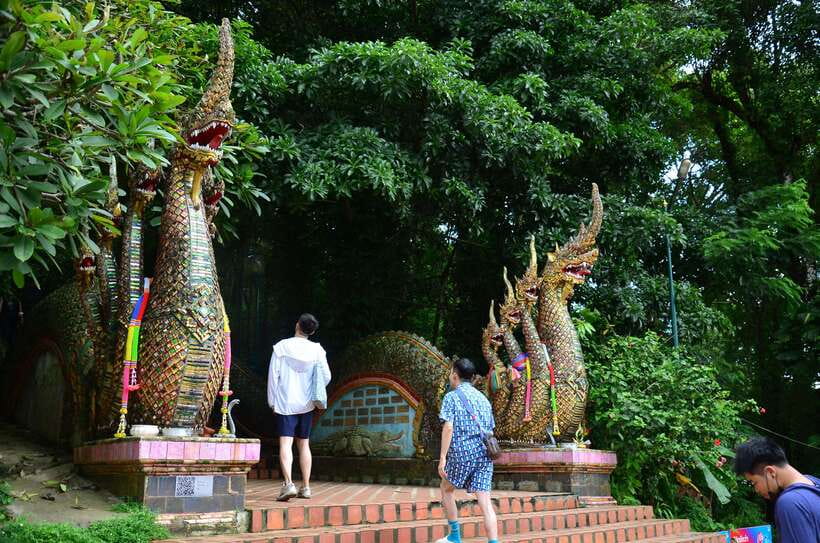 Chiang Mai: Hike on Monk’s Trail and Doi Suthep Private Tour - Walking the Monk’s Trail through Doi Suthep forest