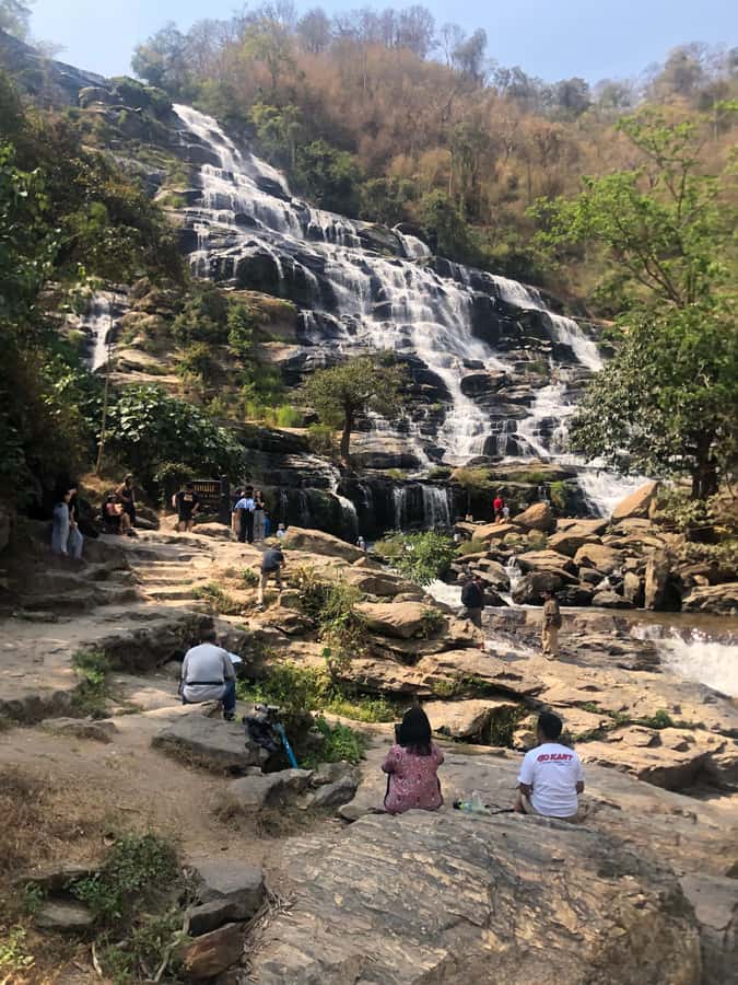 Chiang Mai: Mae Ya Waterfall & Pha Dok Siew Trail Trek - Wachirathan Waterfall starts the nature portion