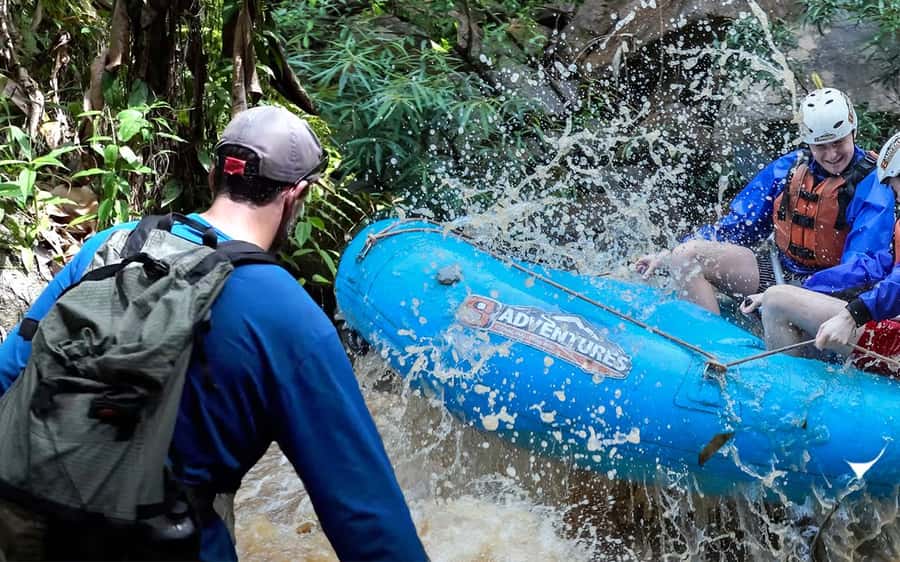 Chiang Mai: Whitewater Rafting and Waterfall Trekking Tour - Base camp brings useful comfort