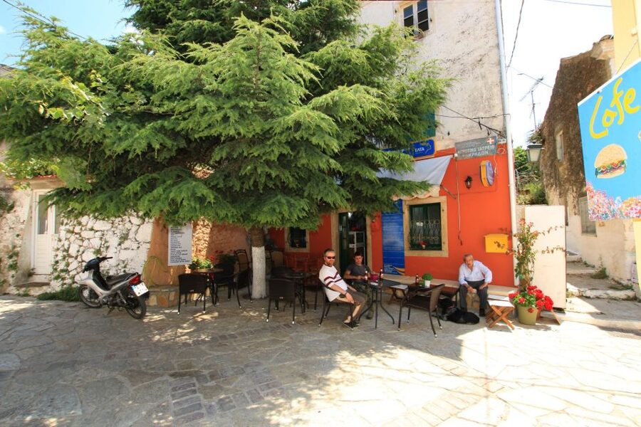 Corfu: Angel Castle Guided Hike and Sunset - From Krini village into the olive groves
