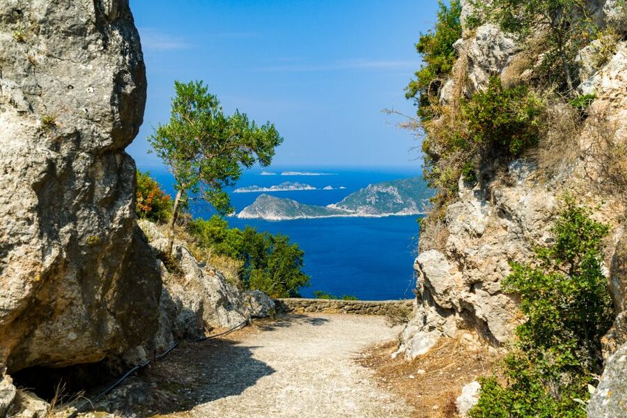 Corfu: Angel Castle Guided Hike and Sunset - How difficult is the three-hour walk?