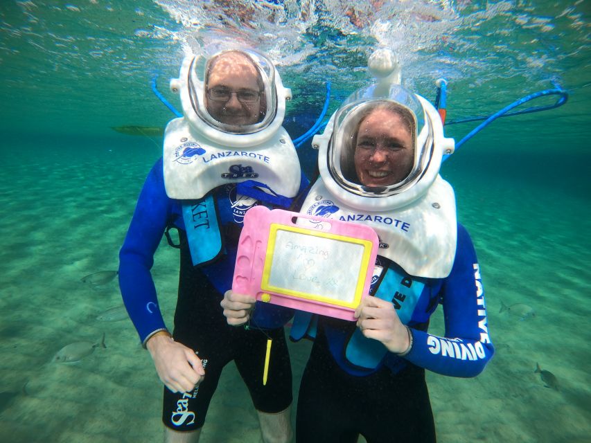 Costa Teguise : Underwater Sea Trek Experience - Five things to know before you book