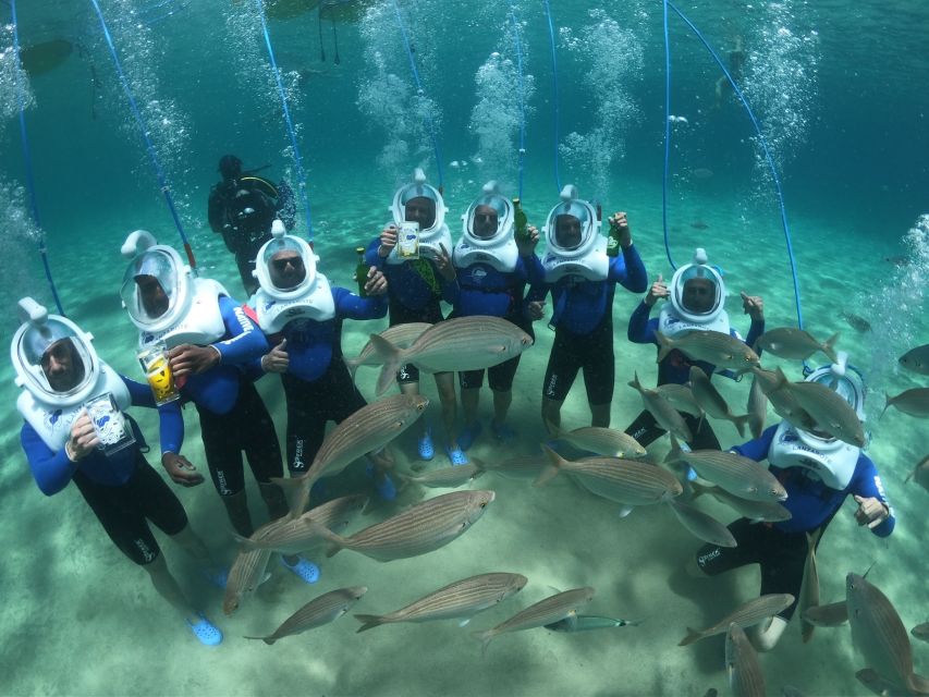 Costa Teguise : Underwater Sea Trek Experience - Walking below the surface with a panoramic helmet