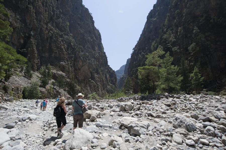 Crete: Samaria Gorge Hike - The ferry to Sfakia