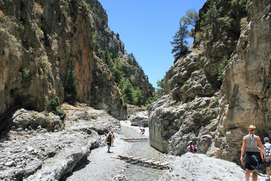 Crete: Samaria Gorge Hiking with transfer and expert Escort - Four to six hours among cliffs and stone