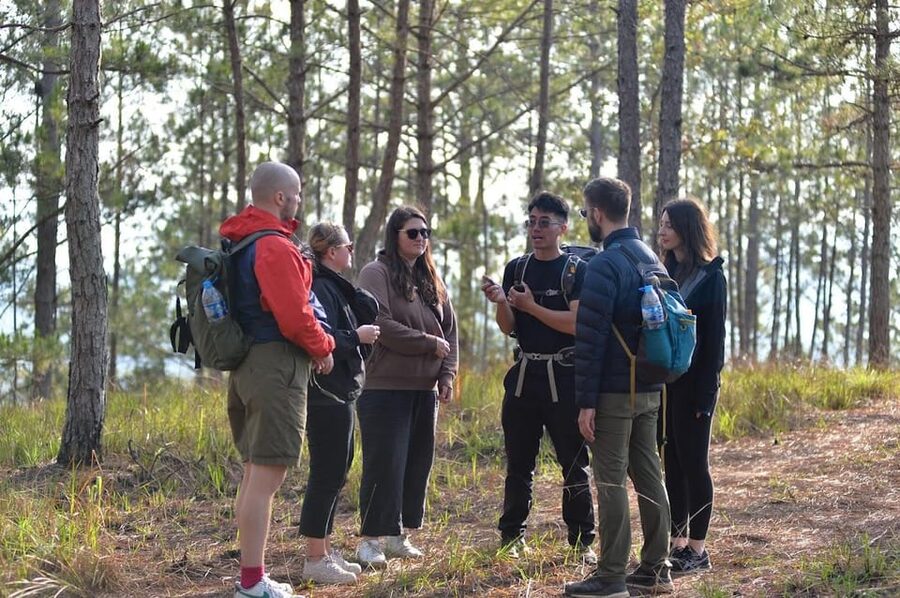 Dalat: Cloud Chasing packaged hike - Sunrise Pickup Included - A local breakfast after the mountain