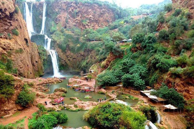 Day Trip To Ouzoud Waterfalls (Guide Hike & Boat are options) - Arriving at the 110-meter falls