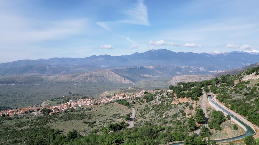 Delphi: Easy Hike on Ancient Path through the Olive Groves - Starting beside the V Hotel Delphi