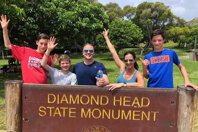 Diamond Head Bike to Hike and Local Lunch - Entering Diamond Head through the tunnel