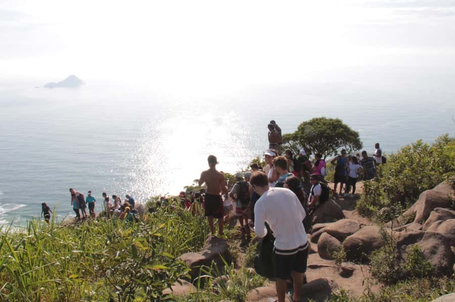 Discover Pedra do Telégrafo: Scenic Hike with Expert Guide - The wide Rio panorama from Pontal to Pedra da Gávea