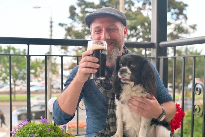 Dublin Coastal Hike, Pints & Puppies Adventure - Local stories before the cliffs