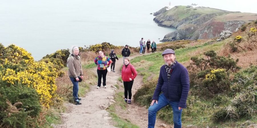 Dublin: Dublin Coastal Hike and Pints & Puppies - Viking and Norman stories on the route