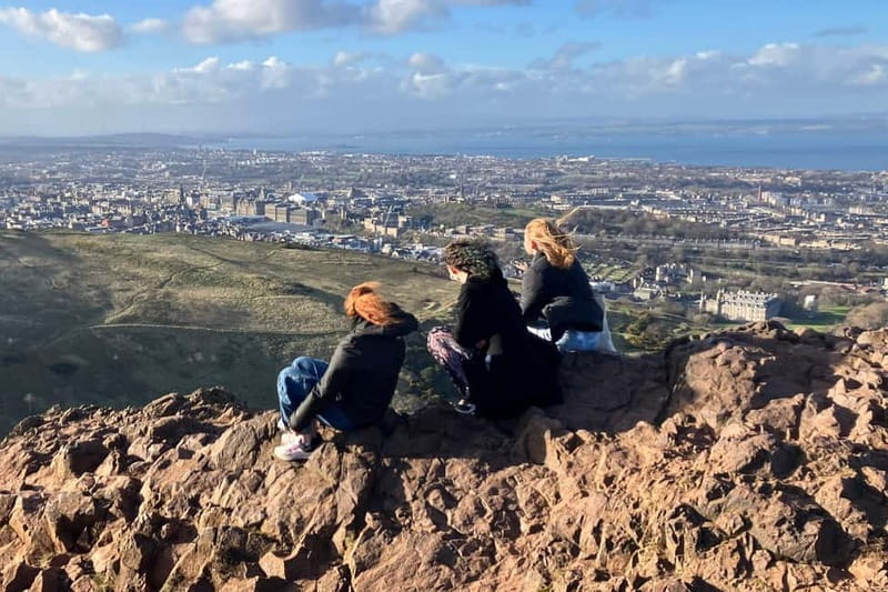 Edinburgh: Hike Arthur's Seat & Calton Hill - Taking the gentler route up Arthur’s Seat